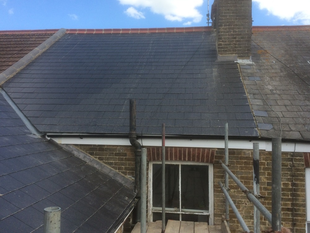 Slate Roof by TMI Roof Coatings